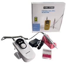 Фрезер для манікюру та педикюру SUN YT002 6 насадок білий