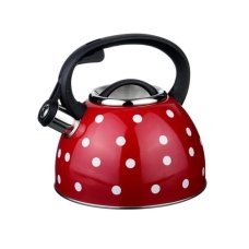 Чайник для плити Unique UN-5301 нержавіюча сталь 2.5 л червоний