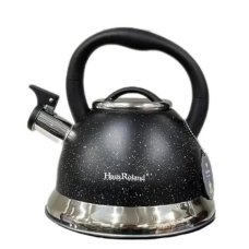 Чайник для плити Haus Roland нержавіюча сталь 3.5 л чорний