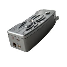 Запальничка-ніж газова турбо Павук п'єзоелектричний підпал метал сріблястий