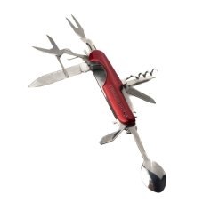 Мультитул 12в1 MT-Patent нержавіюча сталь універсальний червоний