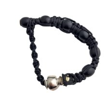 Трубка для паління Браслет 28 см дерево чорний