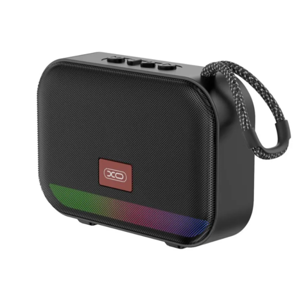 Акустична система XO F66 Illuminated Small Portable Speaker black new