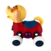 Іграшка-каталка Песик зі шнурочком світлові та звукові ефекти 19 см червоний Іграшка-каталка Песик зі шнурочком світлові та звукові ефекти 19 см червоний