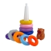Іграшкова пірамідка Капібара HJ-0619 пластик 8 кілець 31 см різнобарвний Іграшкова пірамідка Капібара HJ-0619 пластик 8 кілець 31 см різнобарвний