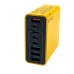 Зарядний блок живлення 8хUSB YEU88 65 W 3 А жовтий