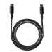 Кабель Type-C/Apple Lightning 2 м Baseus Tungsten 20 Вт чорний Кабель Type-C/Apple Lightning 2 м Baseus Tungsten 20 Вт чорний