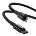 Кабель Type-C/Apple Lightning 2 м Baseus Tungsten 20 Вт чорний Кабель Type-C/Apple Lightning 2 м Baseus Tungsten 20 Вт чорний