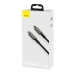 Кабель Type-C/Apple Lightning 2 м Baseus Tungsten 20 Вт чорний Кабель Type-C/Apple Lightning 2 м Baseus Tungsten 20 Вт чорний