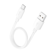 Кабель USB/Type-C 0.25 м Hoco X96 Hyper 27 Вт 3 A білий