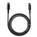 Кабель Type-C/Apple Lightning 2 м Baseus Tungsten 20 Вт чорний Кабель Type-C/Apple Lightning 2 м Baseus Tungsten 20 Вт чорний