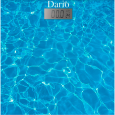 Ваги підлогові побутові до 180 кг Dario DFS-181 точність 100 г блакитний