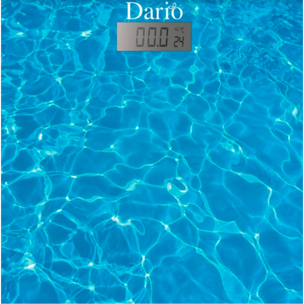 Ваги підлогові побутові до 180 кг Dario DFS-181 точність 100 г блакитний