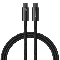 Кабель Baseus Tungsten Gold Fast Charging Data Cable Type-C to Type-C 240W 2m Black new