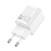 Зарядний блок живлення USB+Type-C HOCO C149A Charm 30 W 12 V 2.5 A білий
