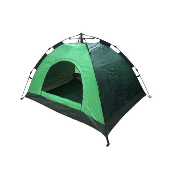 Намет туристичний універсальний 4-х місний 2.0 х 2.0 м зелений