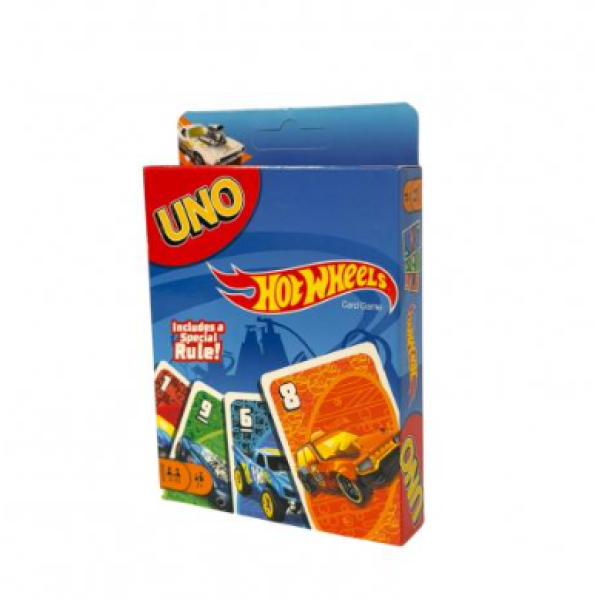 Картки гральні UNO "HOT WHEELS", 976-1 new