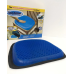 Ортопедична подушка на стілець гелева Egg Sitter + чохол 37х31х3.5 см Синя new