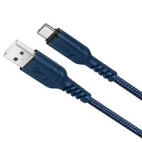 Кабель USB/Type-C 1 м Hoco X59 3 А синій