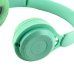 Навушники дитячі бездротові накладні MZ-08M LED MP3 Bluetooth з вушками зелений Навушники дитячі бездротові накладні MZ-08M LED MP3 Bluetooth з вушками зелений