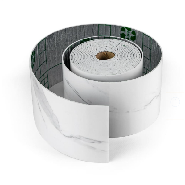 Плінтус вініловий самоклеючий 5000х100х2мм Глянцсовий (D) SW-00002117 new