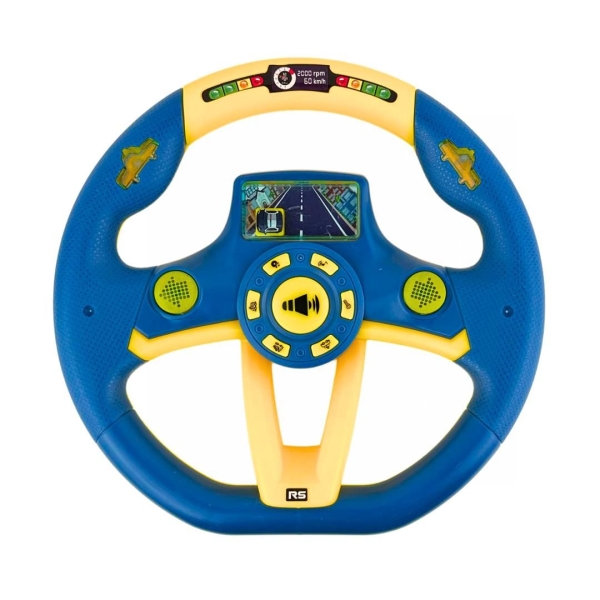 Інтерактивна іграшка Кермо KX2702 зі звуковими та світловими ефектами 22 см синій