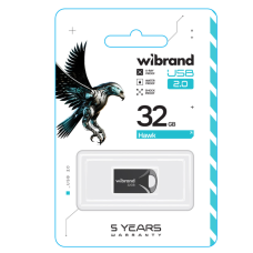 / Flash Wibrand USB 2.0 Hawk 32Gb Black new