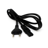 Кабель живлення 2 pin силовий 1.5 м WIRE-003 PVC 300/500V чорний