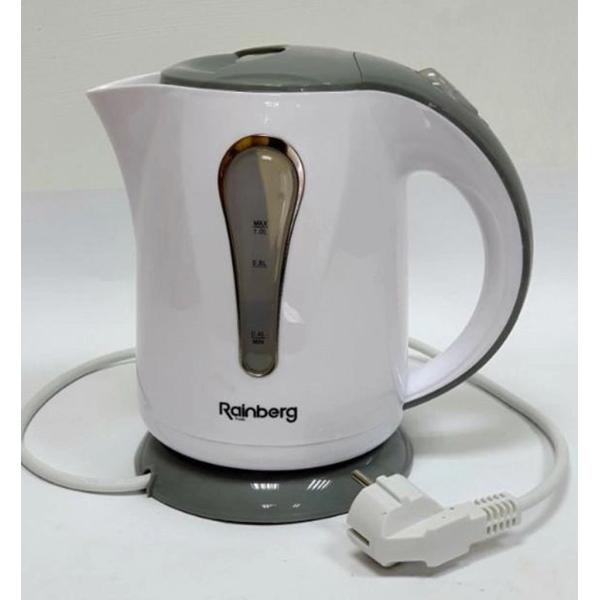 / Електрочайник Rainberg RB-915 900 Вт-1100 Вт, 1 л, білий