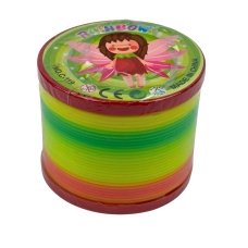 Іграшка антистрес пружинка-веселка 7.7 х 6.3 см A52 різнобарвний