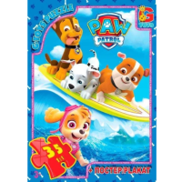 Пазли класичні 35 елементів G-Toys PW0817 Щенячий патруль з постером