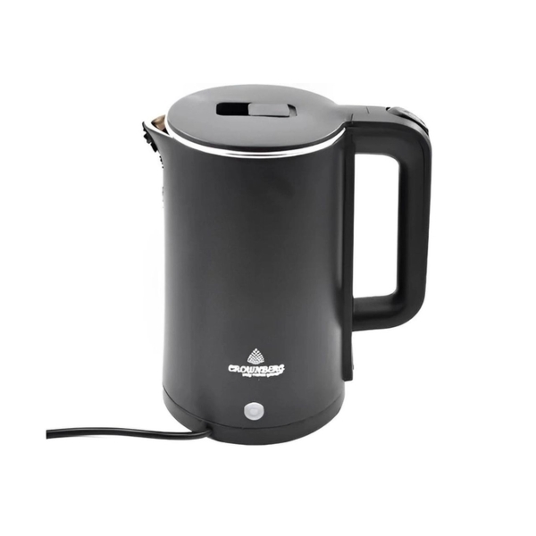 / Електрочайник дисковий Crownberg CB-2845 1800 Вт, 1,8 л, чорний