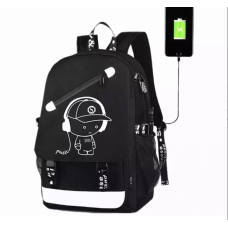 / Рюкзак Music з USB світиться в темряві