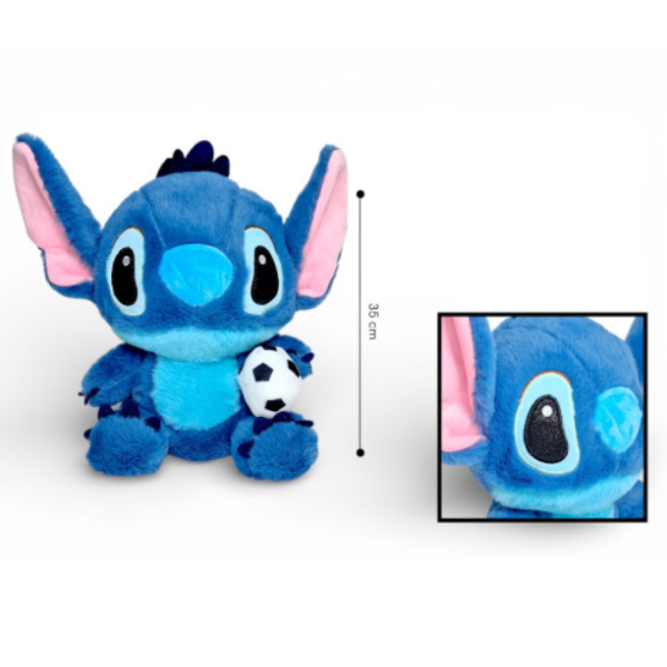 М'яка іграшка Стіч з м'ячем 35см 106730 new