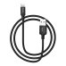 Кабель USB/Apple Lightning 1 м Hoco X14 2.4 А чорний
