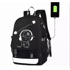 / Рюкзак Music з USB світиться в темряві