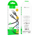 Кабель USB/Type-C 3 м Hoco X119 Energy 3 А чорний Кабель USB/Type-C 3 м Hoco X119 Energy 3 А чорний