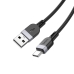 Кабель USB/Type-C 3 м Hoco X119 Energy 3 А чорний Кабель USB/Type-C 3 м Hoco X119 Energy 3 А чорний