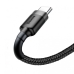 Кабель USB/Type-C 3 м Baseus Cafule 2 A Вт чорний Кабель USB/Type-C 3 м Baseus Cafule 2 A Вт чорний