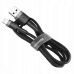 Кабель USB/Type-C 3 м Baseus Cafule 2 A Вт чорний Кабель USB/Type-C 3 м Baseus Cafule 2 A Вт чорний