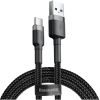 Кабель USB/Type-C 3 м Baseus Cafule 2 A Вт чорний