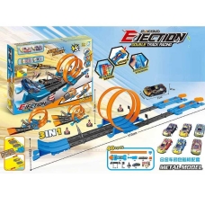 Іграшковий набір Автомобільний трек 652-T3 40 деталей різнобарвний new