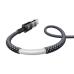 Кабель USB/Type-C 1 м Baseus Display 2 з дисплеєм 100 Вт чорний Кабель USB/Type-C 1 м Baseus Display 2 з дисплеєм 100 Вт чорний