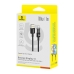 Кабель USB/Type-C 1 м Baseus Display 2 з дисплеєм 100 Вт чорний Кабель USB/Type-C 1 м Baseus Display 2 з дисплеєм 100 Вт чорний