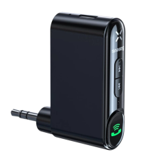 Bluetooth-ресивер Baseus BSBA-02 AUX microUSB 145 мАг чорний