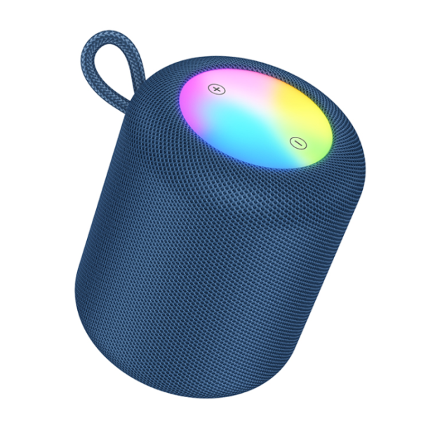 Колонка портативна HOCO HC30 Oceano Bluetooth LED FM синій