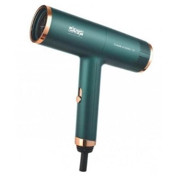 Фен з іонізацією DSP 30253 1200 Вт зелений