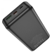 Універсальна мобільна батарея 20000 mAh Hoco J102A Cool figure 20 W повербанк з дисплеєм чорний