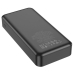 Універсальна мобільна батарея 20000 mAh Hoco J102A Cool figure 20 W повербанк з дисплеєм чорний