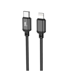 Кабель Wibrand Cobra PD nylon charging data cable for IP 1m Black new